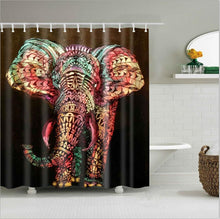 Load image into Gallery viewer, high quality adventures of Unicorn and Cat Printed Shower Curtains Bath Products Bathroom Decor with Hooks Waterproof

