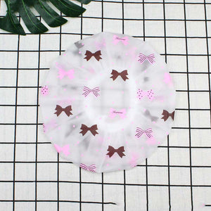 Sale Shower Cap Waterproof High Quality Hair Salon Elastic 1PC Thicken For Women Bath Hat Bathroom Products