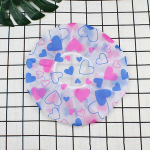 Sale Shower Cap Waterproof High Quality Hair Salon Elastic 1PC Thicken For Women Bath Hat Bathroom Products