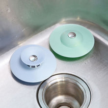 Load image into Gallery viewer, Bathroom Silicone Drains Plug Filter Pressing Bouncing Closed Cover Strainer Floor Sucker Home Kitchen Tools Accessories
