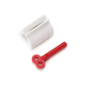 ONEUP Multifunctional Toothpaste Tube Press Squeezer Plastic Toothpaste Dispenser Tooth Paste Holder Bathroom Accessories Set